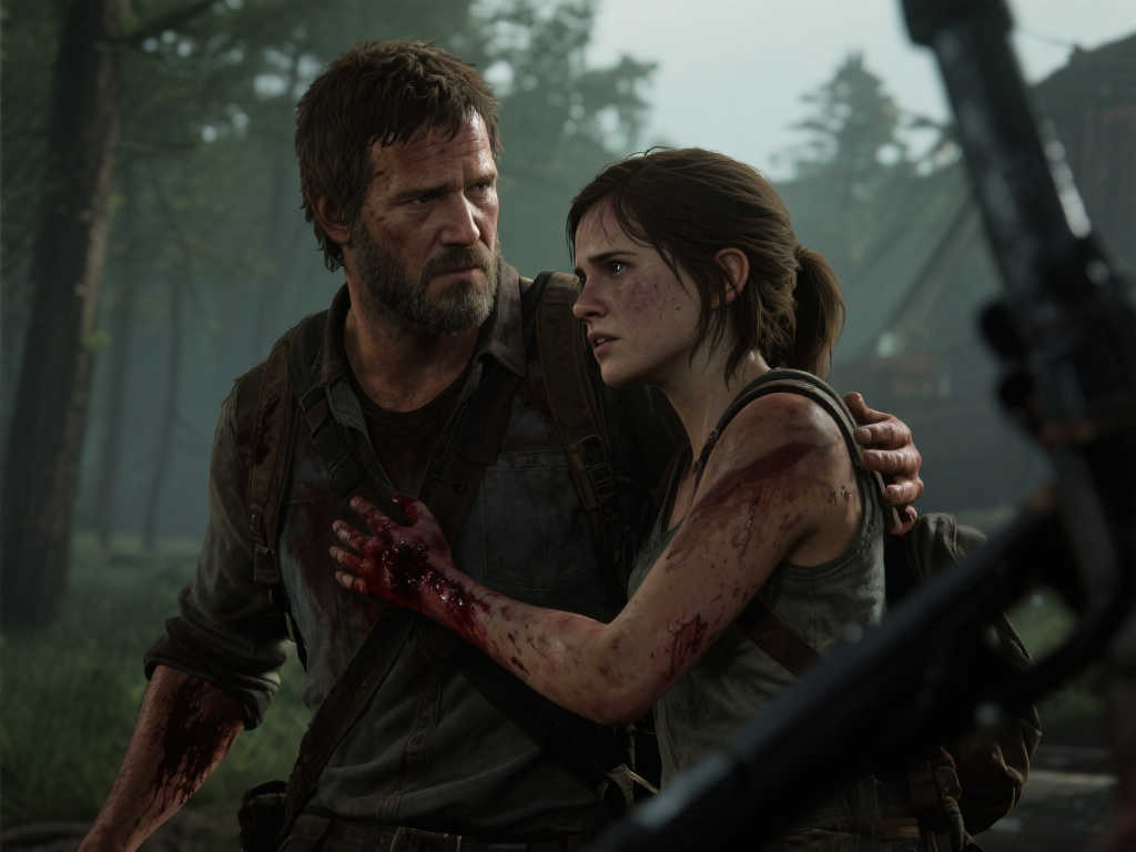 《最后生还者2》第三集剧照：艾莉深陷悲伤，誓言复仇