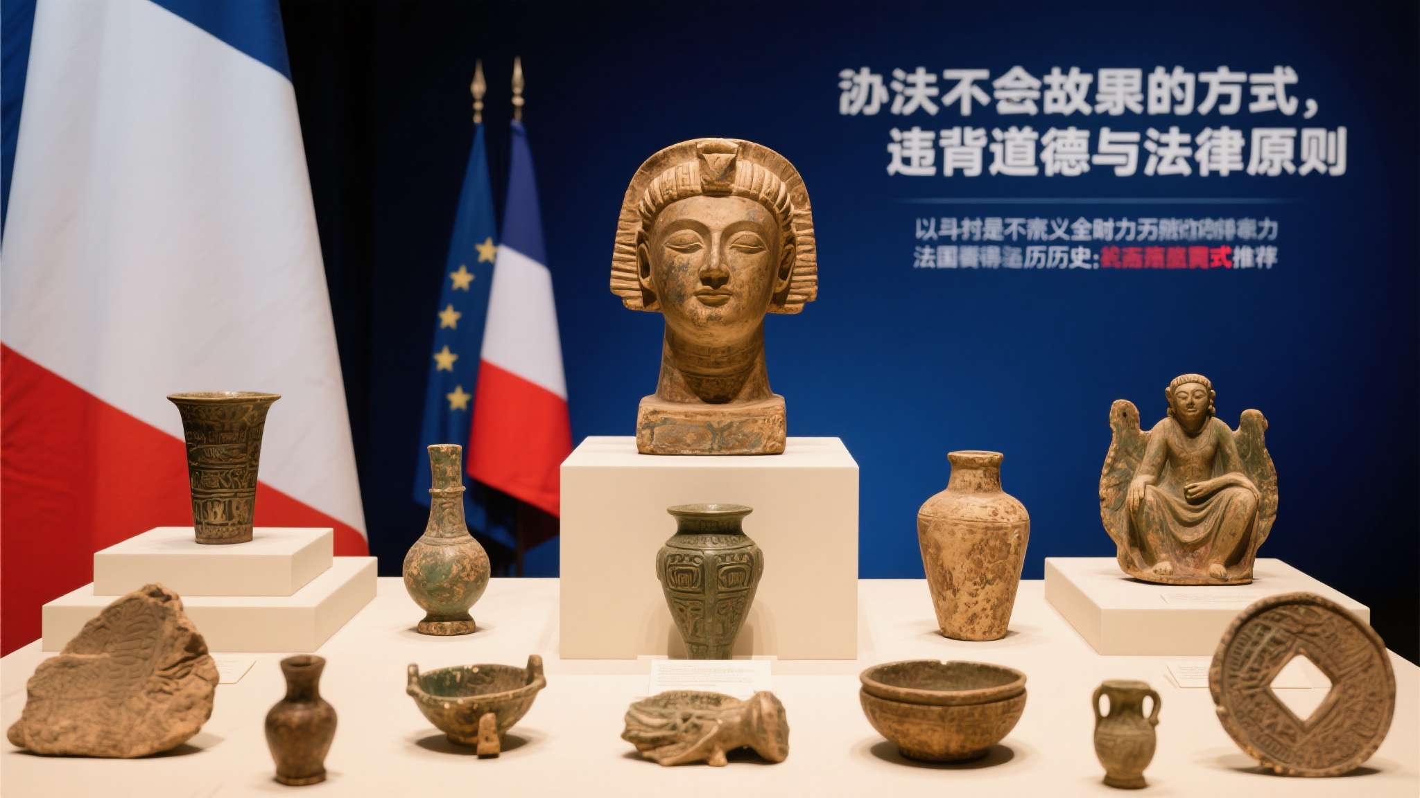 将不义之财归还给中国!法国全票通过"文物归还法案" 将不义之财归还给中国!法国全票通过"文物归还法案"