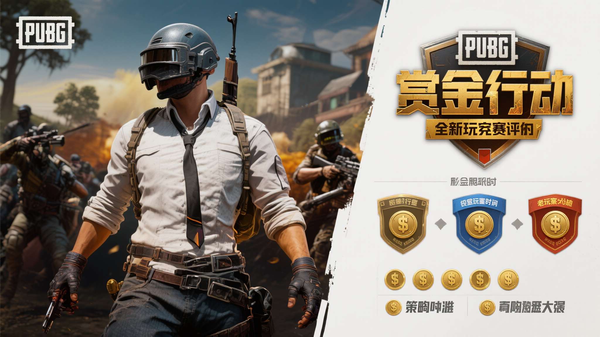 《PUBG》发布”赏金行动”主预告片